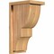 Ekena Millwork Ridgewood Smooth Corbel w/Backplate, Western Red Cedar, 7 1/2"W x 10"D x 18"H COR08X10X18RID01SWR - alternate 1